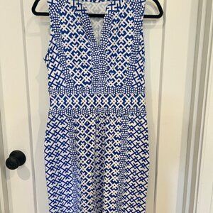 J. McLaughlin geometric dress size small NWOT